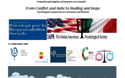Aggiornamenti: Dal conflitto e dall’odio alla cura e alla speranza – From Conflict and Hate to Healing and Hope 4-6 Ottobre, Napoli